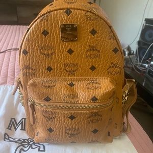 Mini MCM Side Studded Backpack